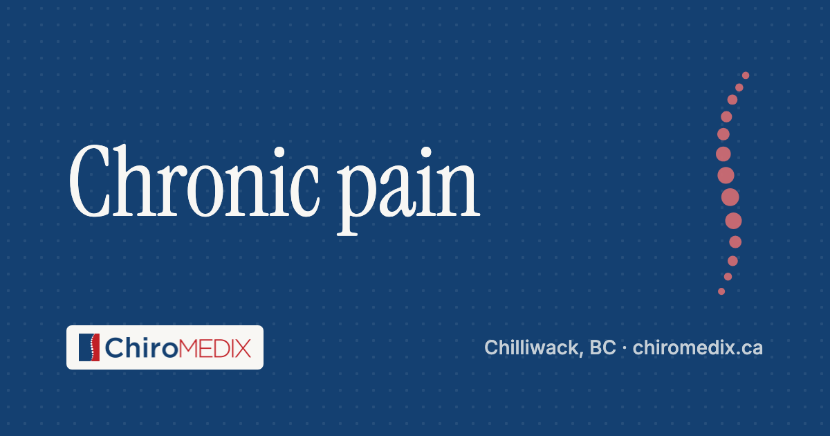 Chronic pain