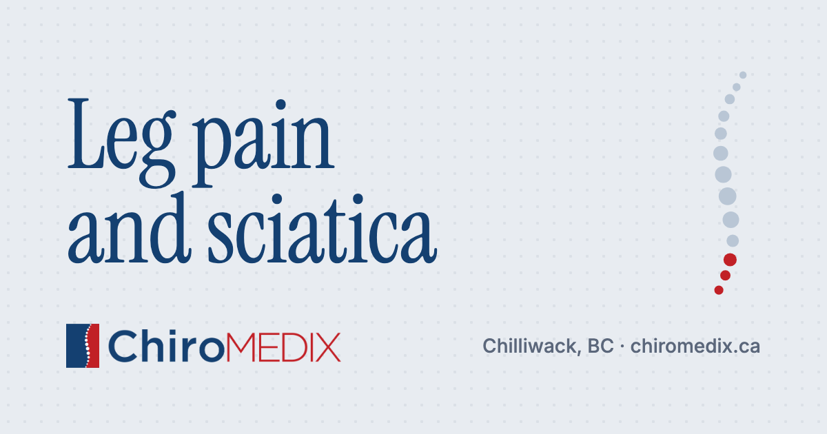 Leg pain and sciatica